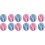 12Pcs Baby Handprint Keepsake Kit DIY Plaster Mold Assorted Colors 5