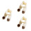3pcs Cartoon Wraps Child Keep Warm Scarf White 6