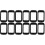 12 Pcs Screen Protector Tpu Frame Cover Wristband 4