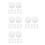 48 Pcs Foam Cupcake Models Reusable Cake Dummies Party Decor 9