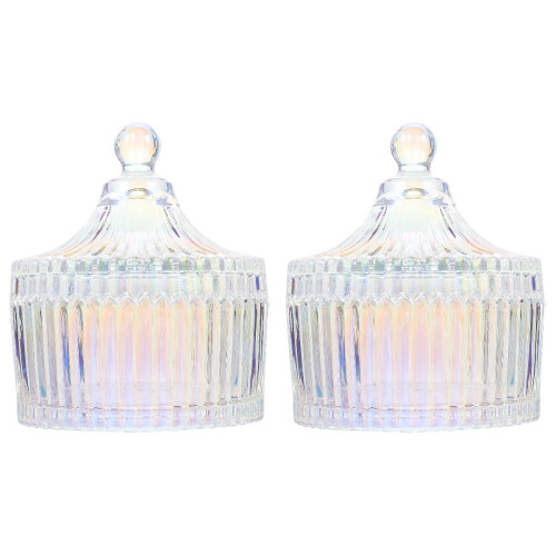 2Pièces Coupe Nail Art Verre, Porte Liquide Multi, Compact 1