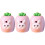 3Pcs Handheld Pencil Sharpener For Students Portable Carrot Shaped 6