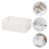 Creative Storage Case Plastic White Makeup Organizer 9