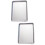 2Pcs Silver Nonstick Aluminum Baking Pans for Kitchen Use 7