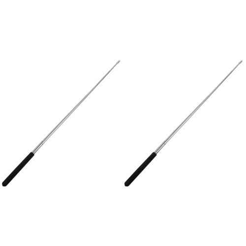 2Pcs Portable Black Handheld Pointer Extendable Classroom Presenter 1