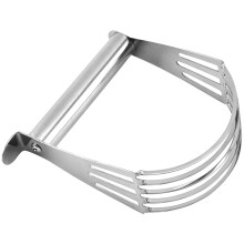 5Pcs Kitchen Baking Dough Cutter Pastry Blender Stainless Steel Silver
