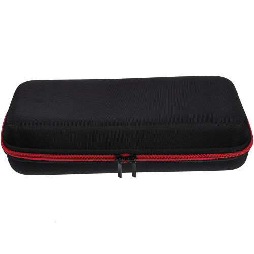 5Pcs Black Large-Capacity Microphone Pouch for Storage and Transport