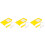 3 Sets Roller Brush Fiber Cleaning Kit Sponge 4