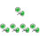 Groene Manchetknopen Met Kledingaccessoires 4