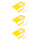 3 Sets Roller Brush Fiber Cleaning Kit Sponge 7