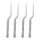 1Set Comfortable Silver Stainless Steel Earwax Removal Tool 1