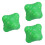 3St Groene Trainingsaccessoires Voor Snelle Reacties En Behendigheid 6