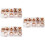 240Pcs Copper Washer Kit Assorted Color High Precision Sump Plug Set 6
