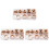 240Pcs Copper Washer Kit Assorted Color High Precision Sump Plug Set 2