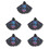 5Pièces Cape Cosplay Halloween Multi, Accessoire Léger Et Confortable 5
