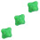 3St Groene Trainingsaccessoires Voor Snelle Reacties En Behendigheid 5