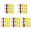 100Pcs Multi-Function Kids Erasers Compact Portable Daily Use Supplies 2