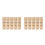 10Pcs Durable Paper Kazoo Storage Box with Shock Absorption Protection 5
