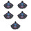 5Pièces Cape Cosplay Halloween Multi, Accessoire Léger Et Confortable 6
