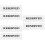 6Pcs Compact White Acrylic Table Reserved Signs Decorative & Practical 8