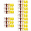 100Pcs Multi-Function Kids Erasers Compact Portable Daily Use Supplies 10