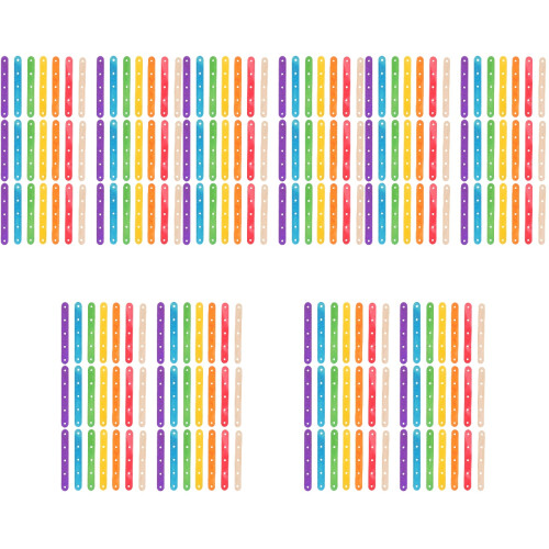 500St Herbruikbare Popsicle Verschillende Kleuren 2