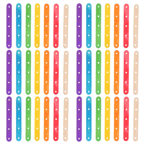 500St Herbruikbare Popsicle Verschillende Kleuren