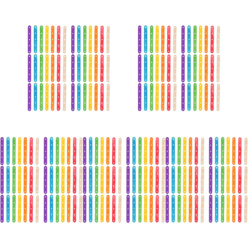 500St Herbruikbare Popsicle Verschillende Kleuren 1