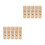 10Pcs Durable Paper Kazoo Storage Box with Shock Absorption Protection 6