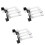 3St Viool Bow Corrector Voor Beginners Multi Kleur Makkelijk En Stevig 3