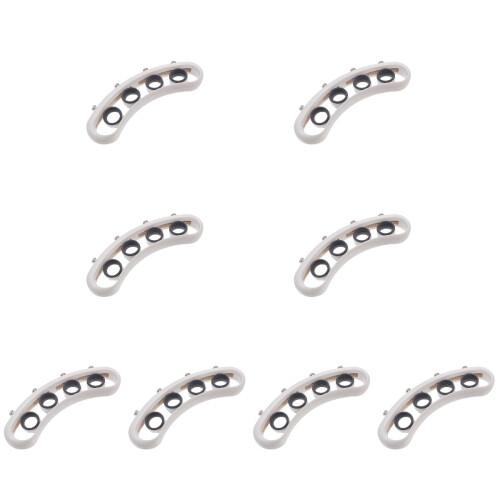 8St Witte Vingeroefenaar Gitaar Ukulele Vingerverder Expander 2