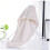 2pcs Microfiber Hair Towel Quick Drying Cap for Long Hair with Secure Button Closure Random Color 3