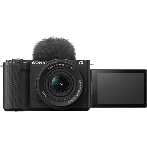 Sony Φωτογραφική μηχανή χωρίς καθρέπτη Sony ZV‑E10 II με φακό 16‑50 mm, Μαύρη