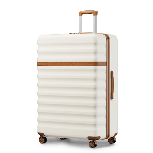 32-Inch ABS+PC Extra Large Hard Shell Spinner Suitcase with Telescopic Handle