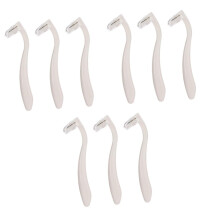 9pcs Women's Body Hair Razor Set with SkinSafe Shaving Trimmer for Smooth Precise Removal