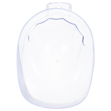 2Stk Soak Bowl Transparent Nagelpflegewerkzeug Für DIY Maniküre