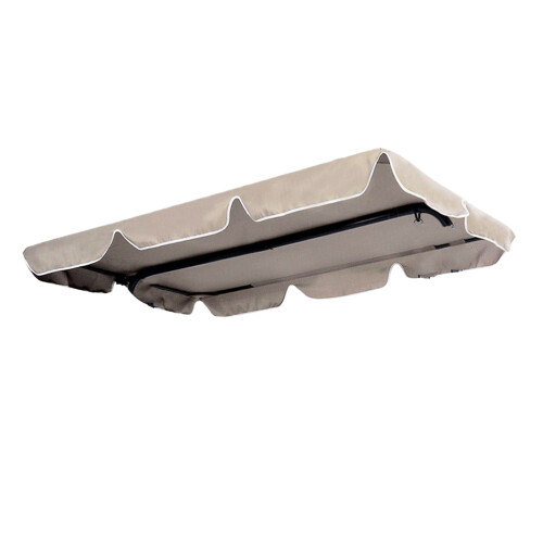 3Stk Beige Swing Überdachung Uv-Resistent Für Veranda Und Garten