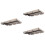 3Stk Beige Swing Überdachung Uv-Resistent Für Veranda Und Garten 6