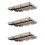 3Stk Beige Swing Überdachung Uv-Resistent Für Veranda Und Garten 8