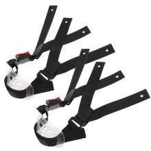 10Stk Verstellbarer Kinnriemen Für Schutzhelme Schwarz Strap Zubehör