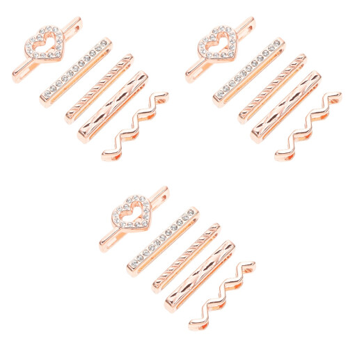 15Stk Silikon Uhrarmband Charms 2