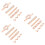 15Stk Silikon Uhrarmband Charms 7