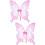 2Stk Partyflügel Polyester Für Frauen 9