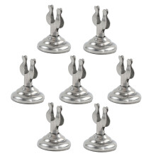 2Sets Tischkartenständer Metall Notizhalter Silber Für Memo Und Foto
