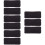 9Pièces Joncs Couches Bambou Charbon Noir Bébé 7