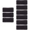 9Pièces Joncs Couches Bambou Charbon Noir Bébé 6