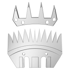 Sheep Shearing Blades HeavyDuty Carbon Steel Livestock Clipper Blades for Goats Alpacas Sheep