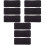 9Pièces Joncs Couches Bambou Charbon Noir Bébé 3