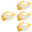 4Pièces Couvre-Tête Bain Bébé Protection Oreilles 6