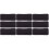 9Pièces Joncs Couches Bambou Charbon Noir Bébé 4
